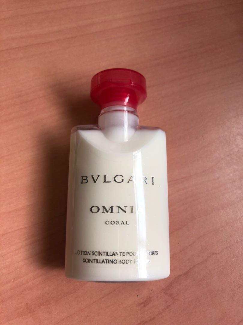 Bvlgari Omnia Coral lotion, Health 
