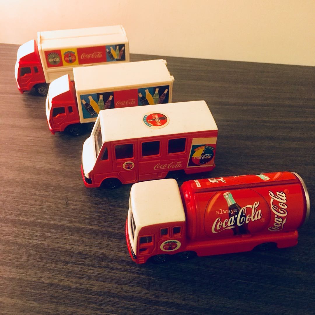 coca cola truck toy