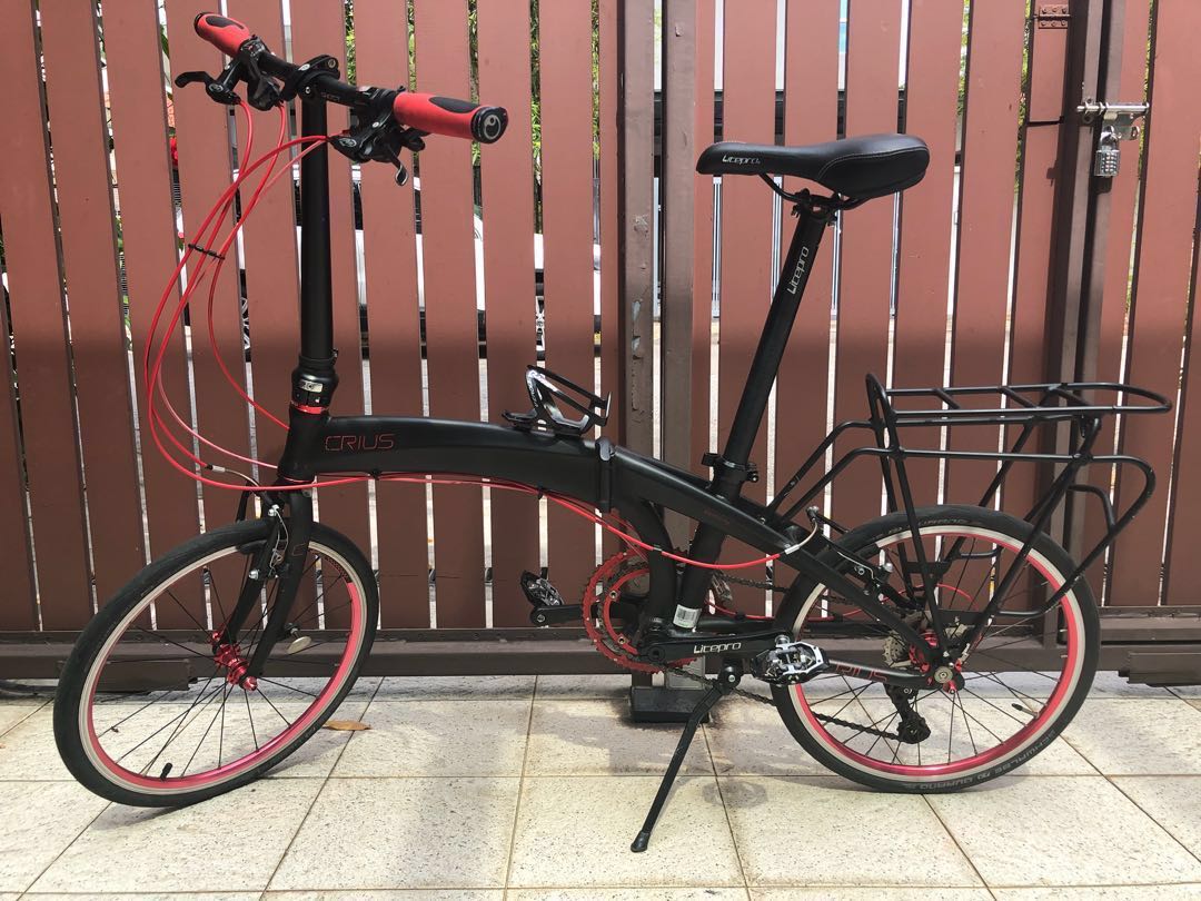 crius folding bike