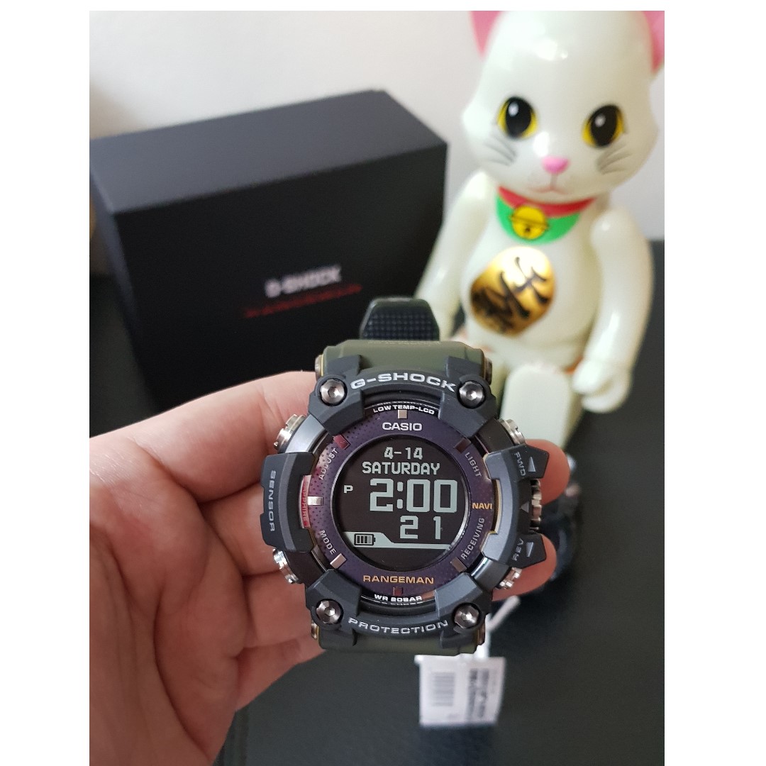 G Shock 18 Rangeman Khaki Gpr B1000 1bjr Restock Men S Fashion Watches On Carousell