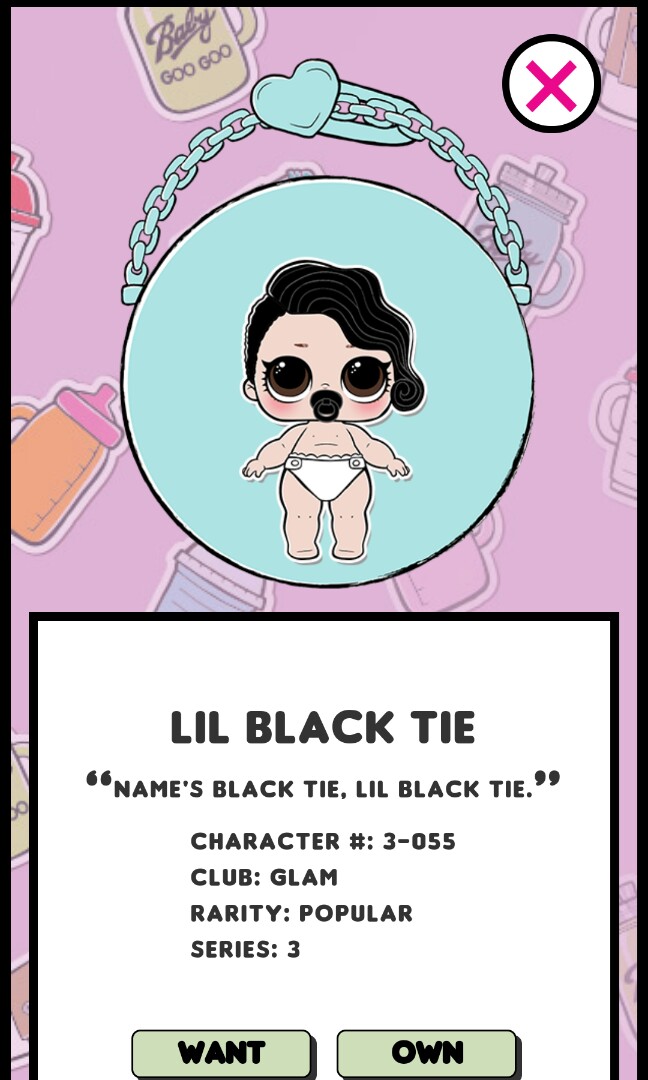 Glam Club LOL Surprise Lil Sisters Series 3 Wave 1