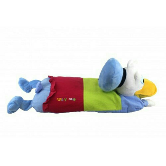 Green A Toto 3D Cuties Donald Duck Children Adult Buckwheat Pillow