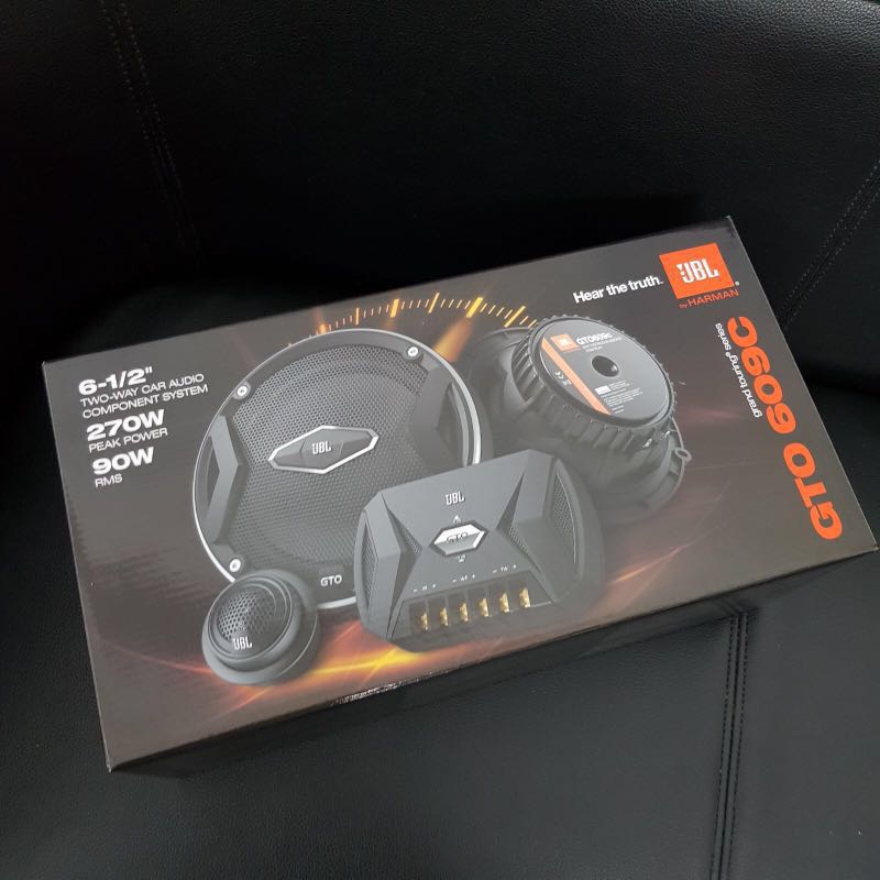 JBL GTO609C Premium 6.5Inch Component Speaker System Set of 2