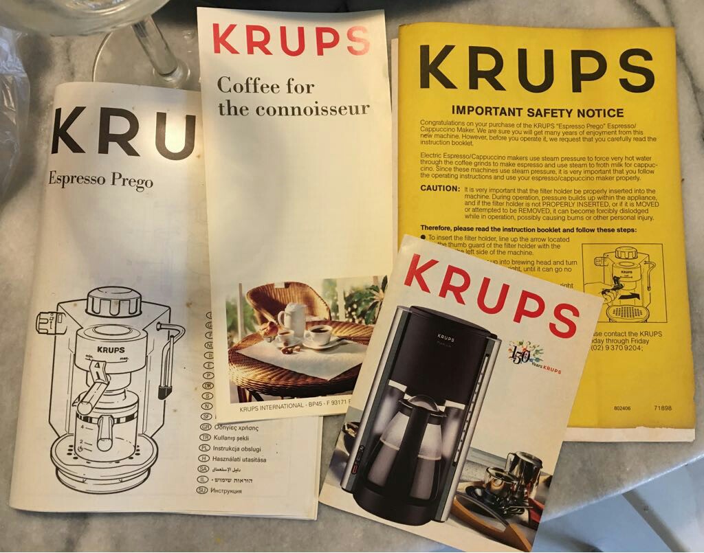Krups Espresso Prego Home Appliances On Carousell