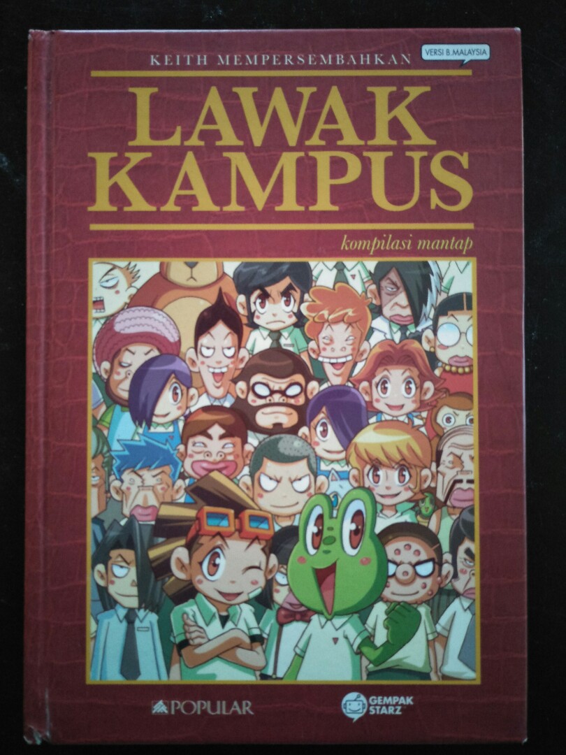 Gambar Buku Komik Lawak Kampus | Komicbox