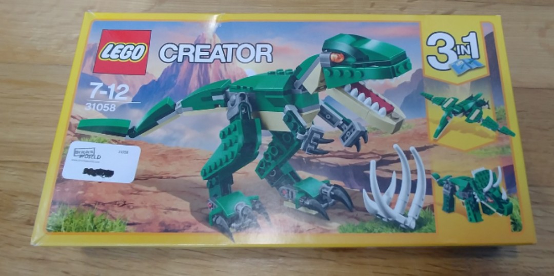 lego creator mighty dinosaurs 31058 dinosaur toy