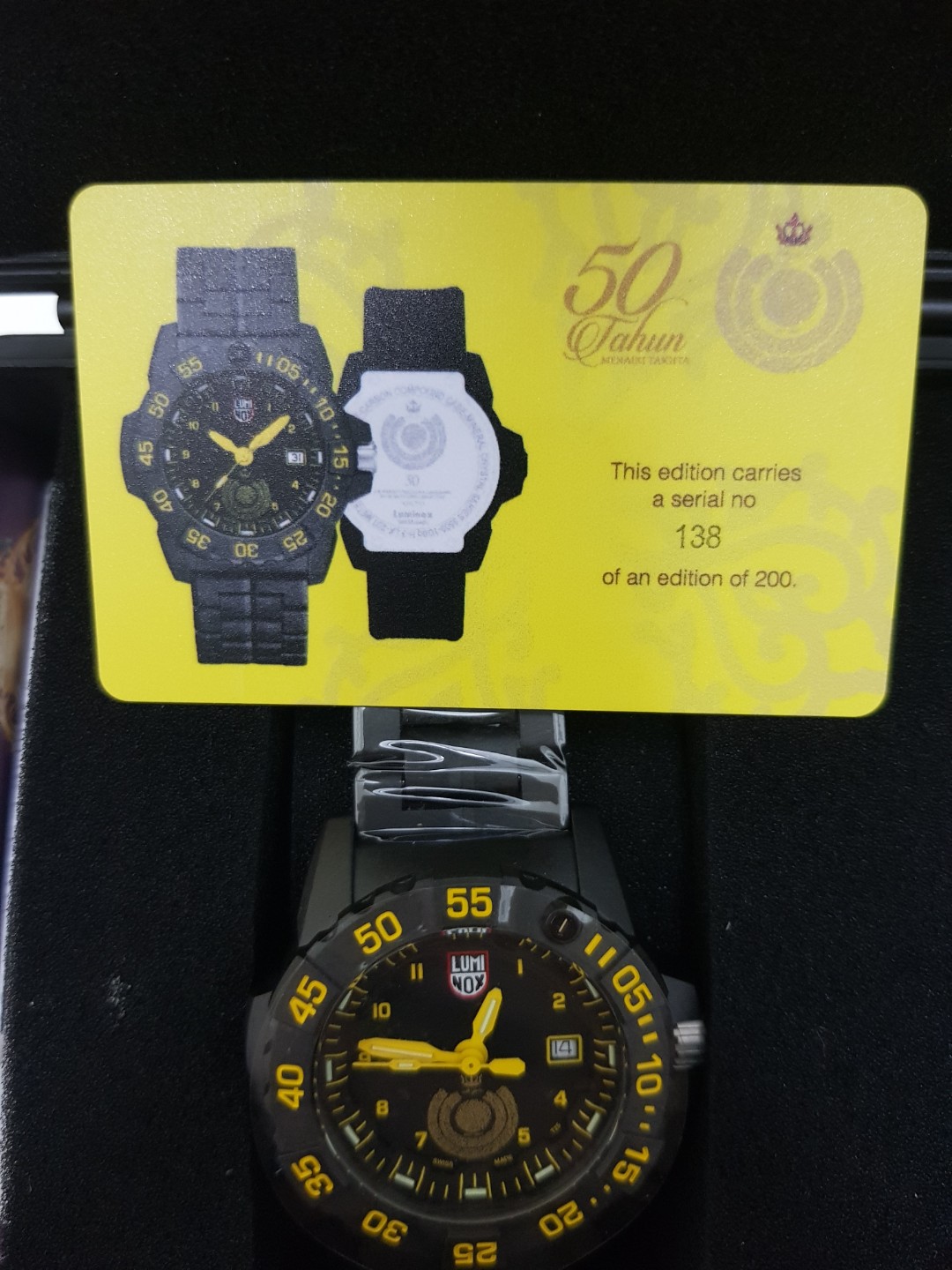 LUMINOX LIMITED EDITION ROYLUX50, Mobile Phones & Gadgets, Wearables