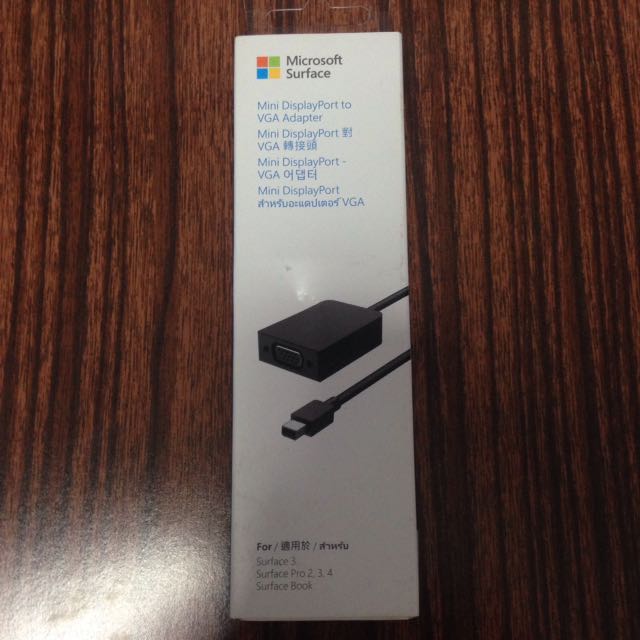 Microsoft Surface Mini Displayport To Vga Adapter Electronics Computer Parts Accessories On Carousell