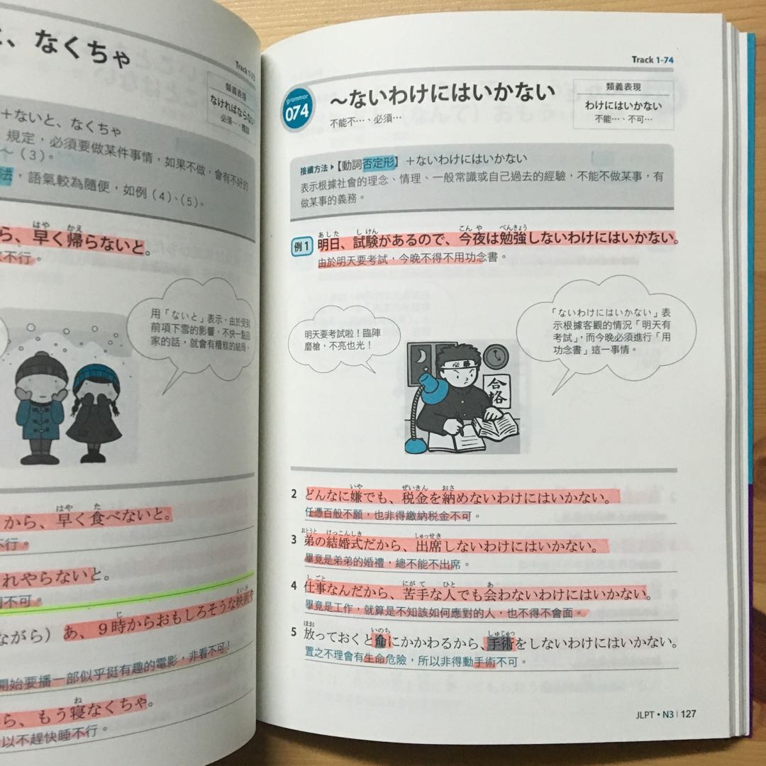 精修版新制對應絕對合格 日檢必背文法n3 25k Mp3 教科書在旋轉拍賣