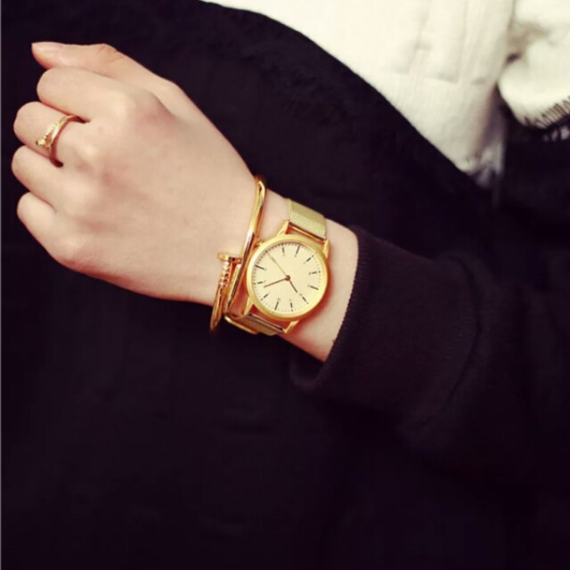 Geneva watch rose gold online