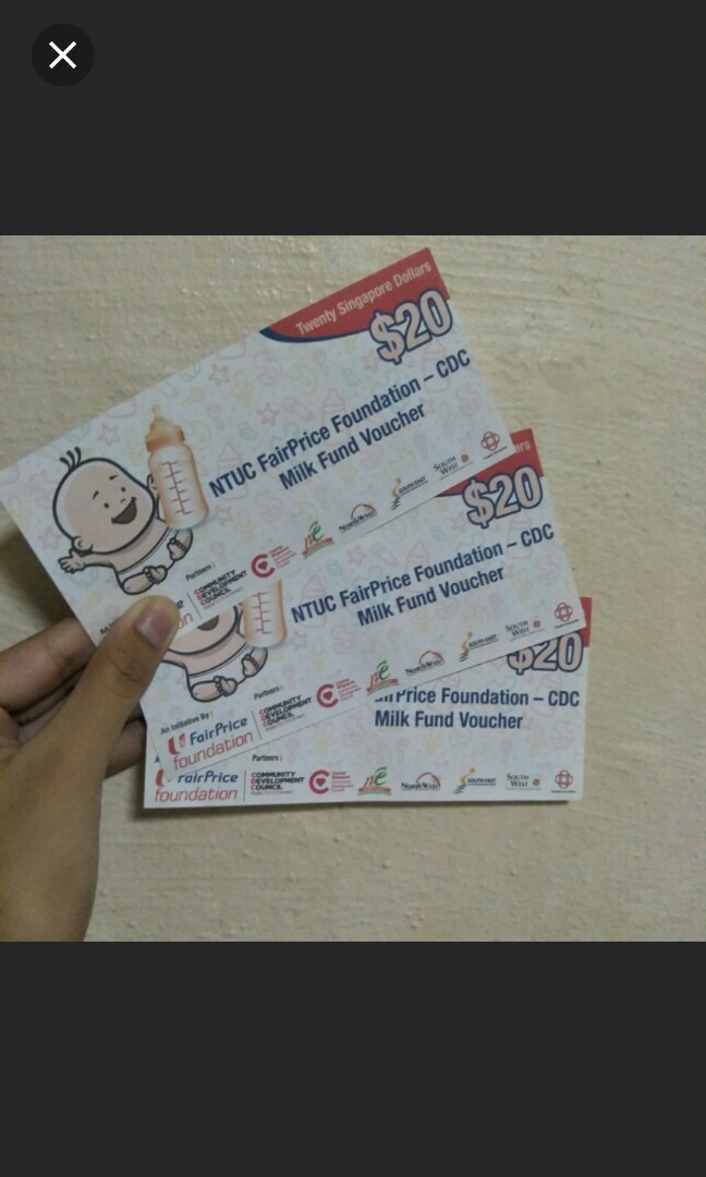 NTUC FairPrice Foundation Milk Fund Voucher, Tickets & Vouchers