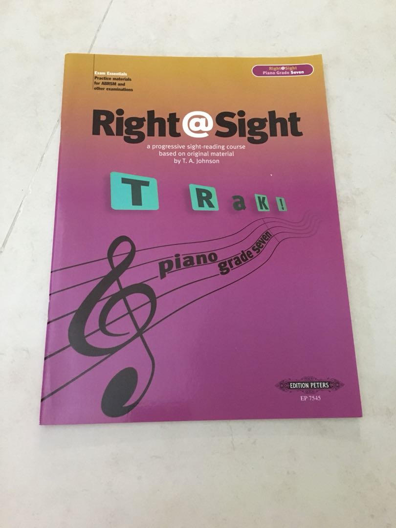 Piano Grade 7 Sight Reading Practice Book, Hobbies & Toys, Books ...