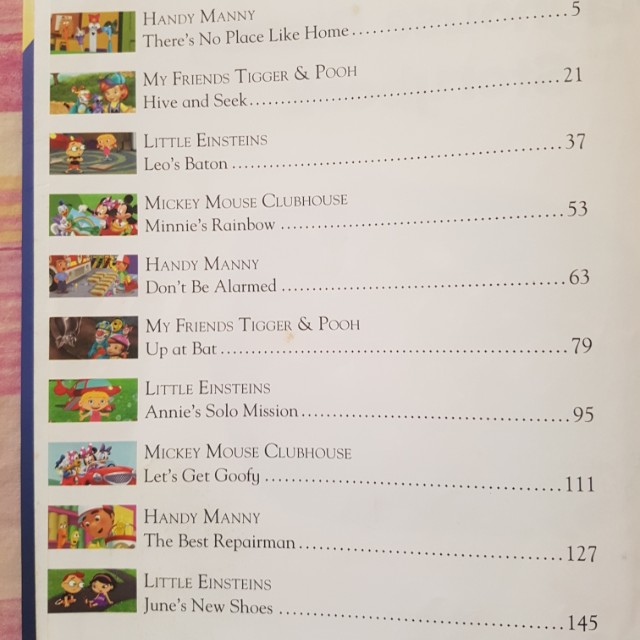 Playhouse Disney Storybook, Hobbies & Toys, Books & Magazines, Children