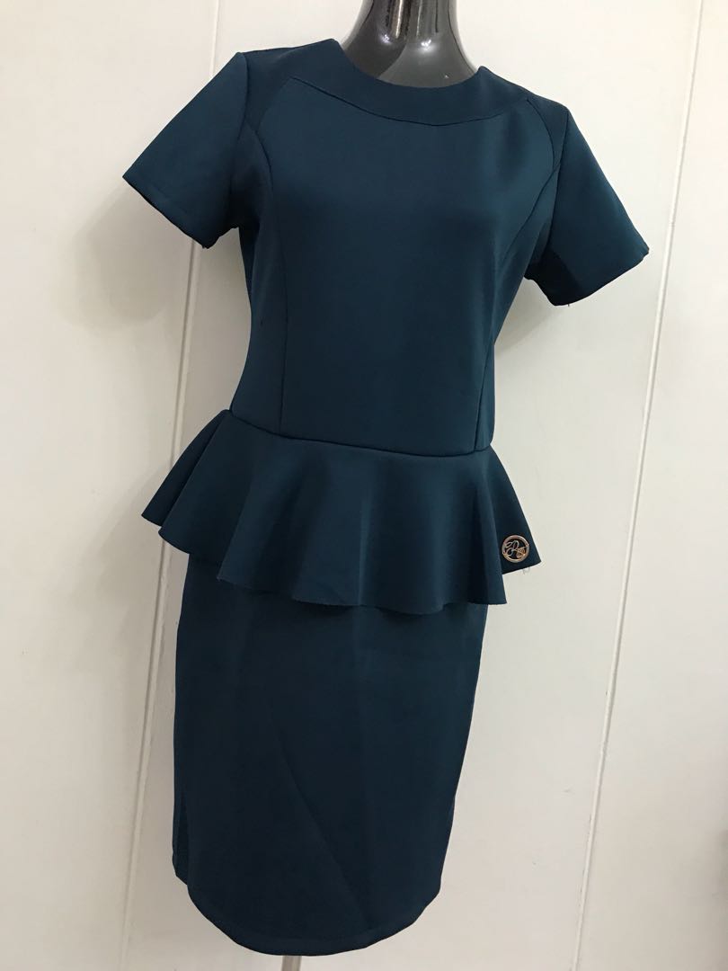 peplum dress size 20