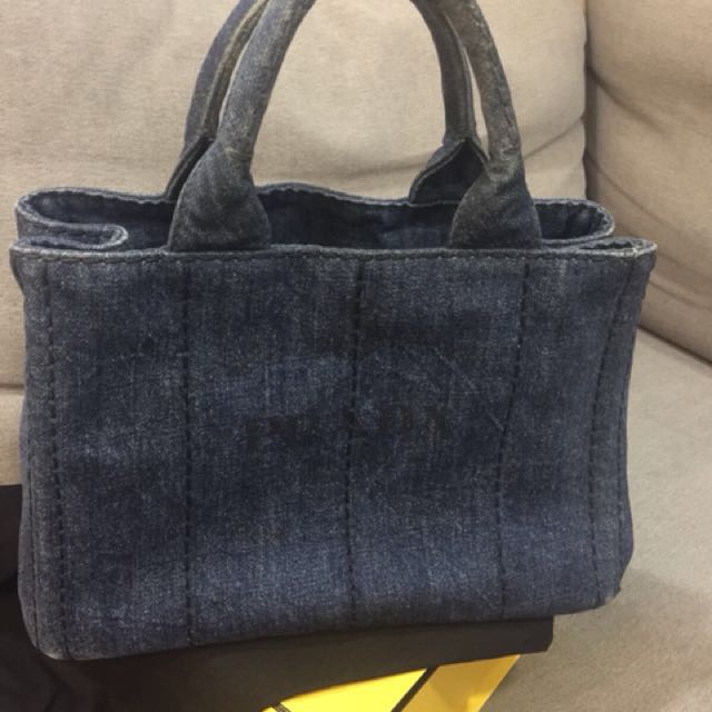 prada jeans bag