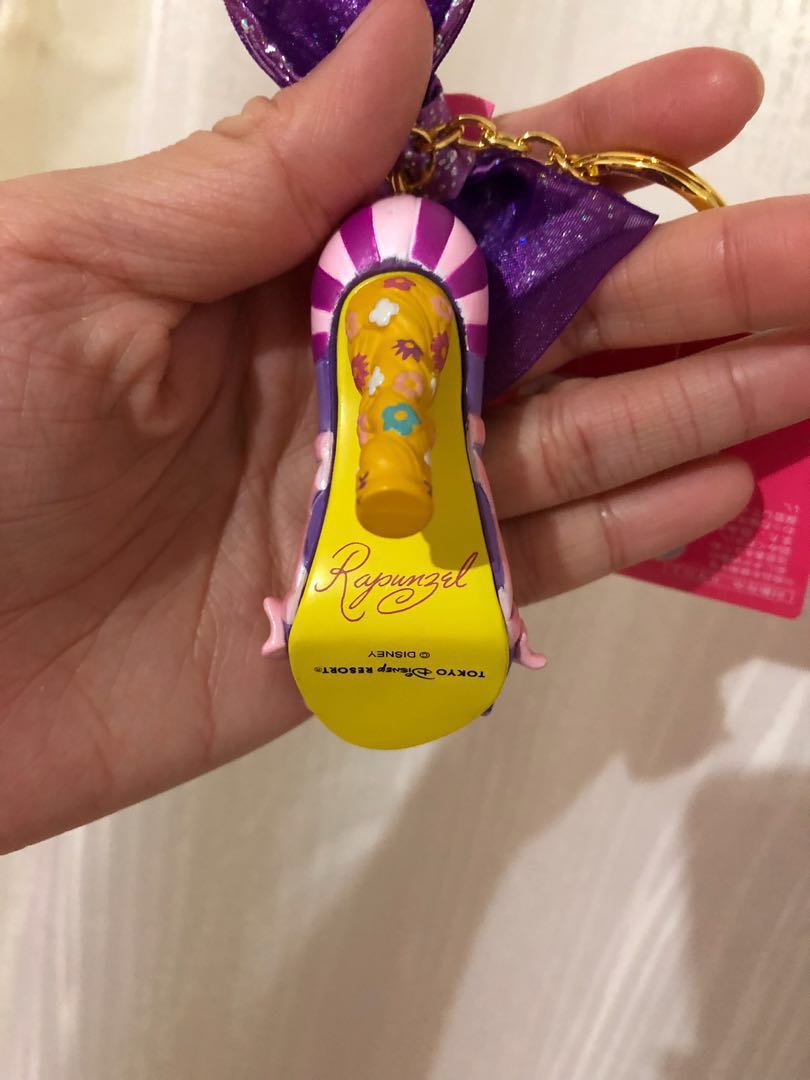 Rapunzel Heels keychain from Disneyland
