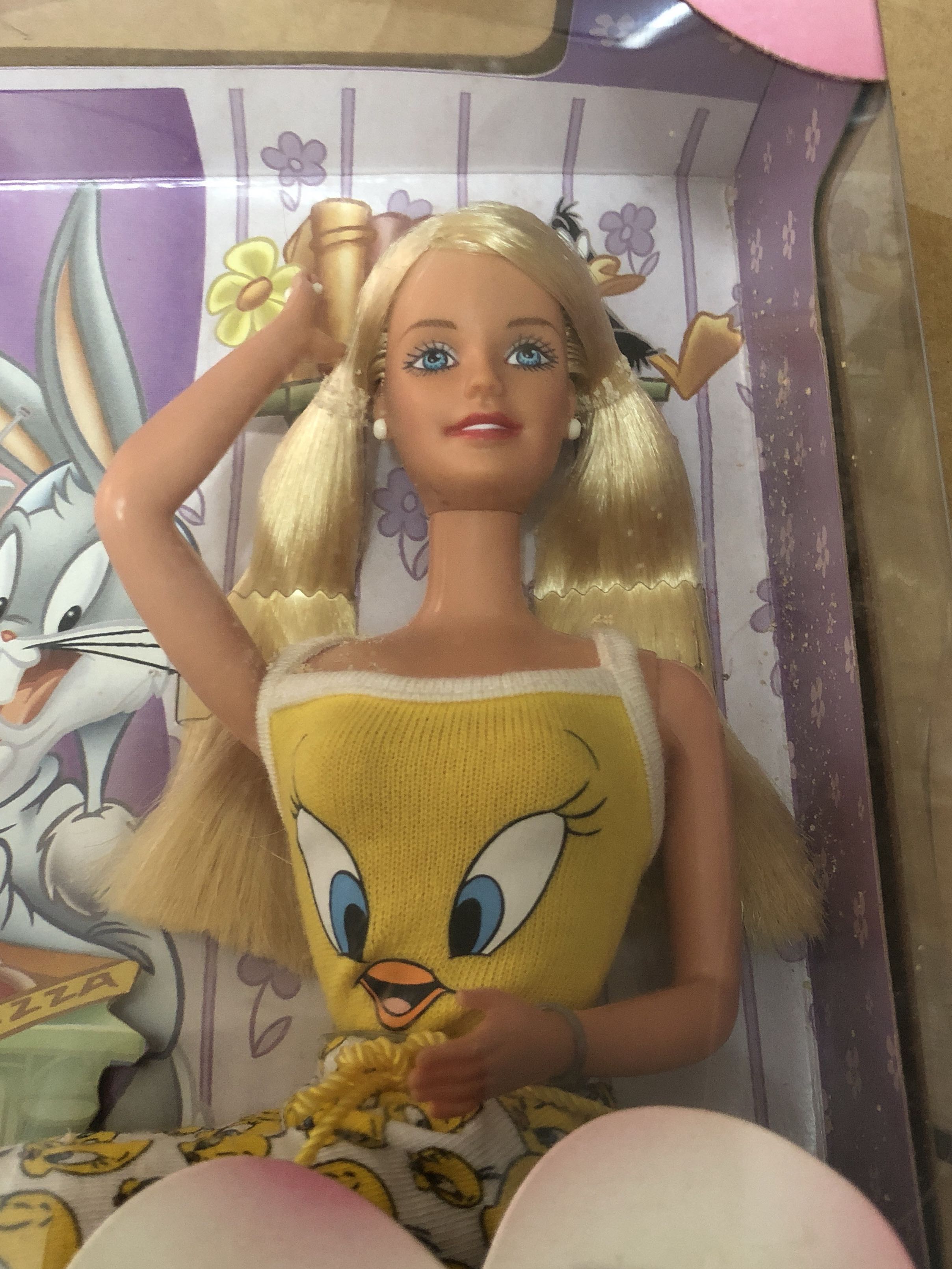Sleepover Party Barbie with Tweety Bird 