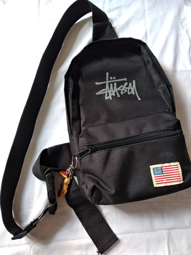 Hasil gambar untuk stussy sling bag