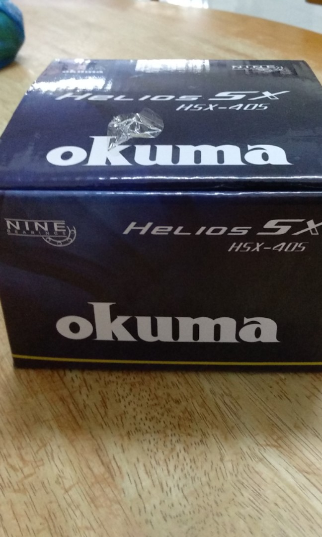 Spinning reel Okuma helios sx 40s, Sports Equipment, Fishing on