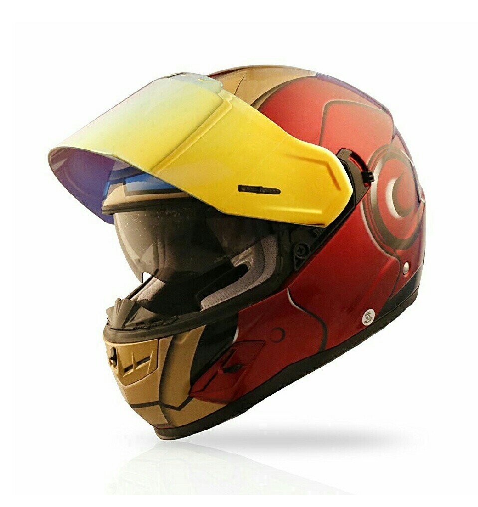 iron man bike helmet