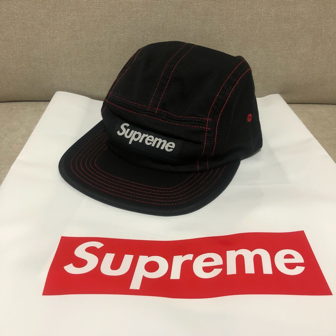 Supreme contrast hotsell stitch camp cap