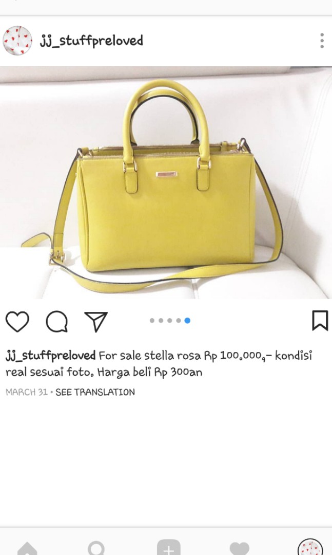 Stella rosa store bag