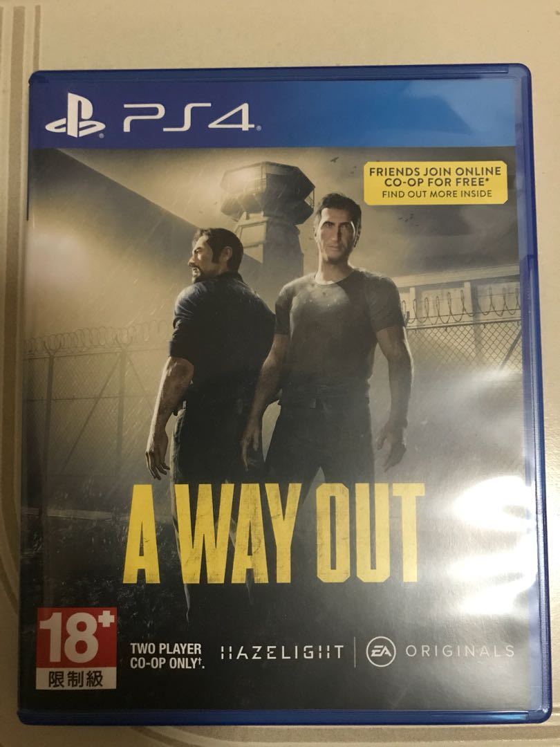a way out ps4 used