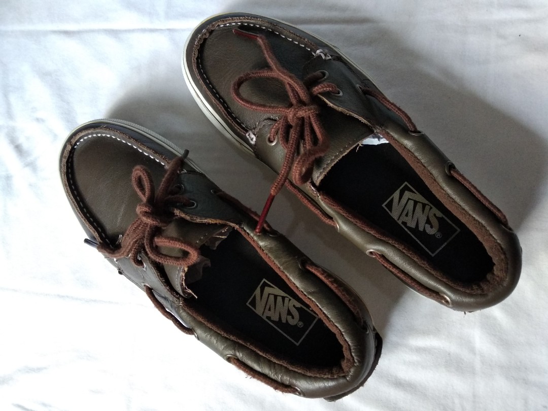 vans zapato leather