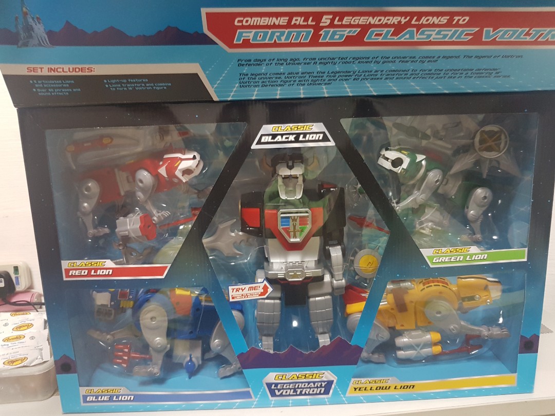 Voltron classic red lion discount