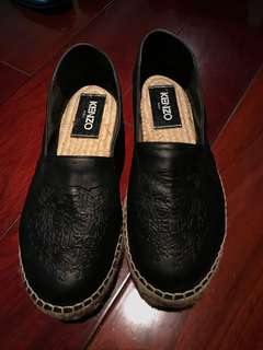Kenzo leather flats