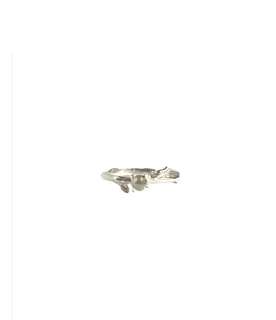 TWIG RING WITH ROSE CUT GREY DIAMOND