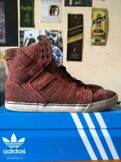 Supra skytop shop red tie dye