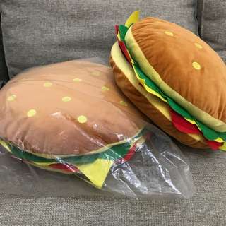 Hamburger / Cheeseburger pillow