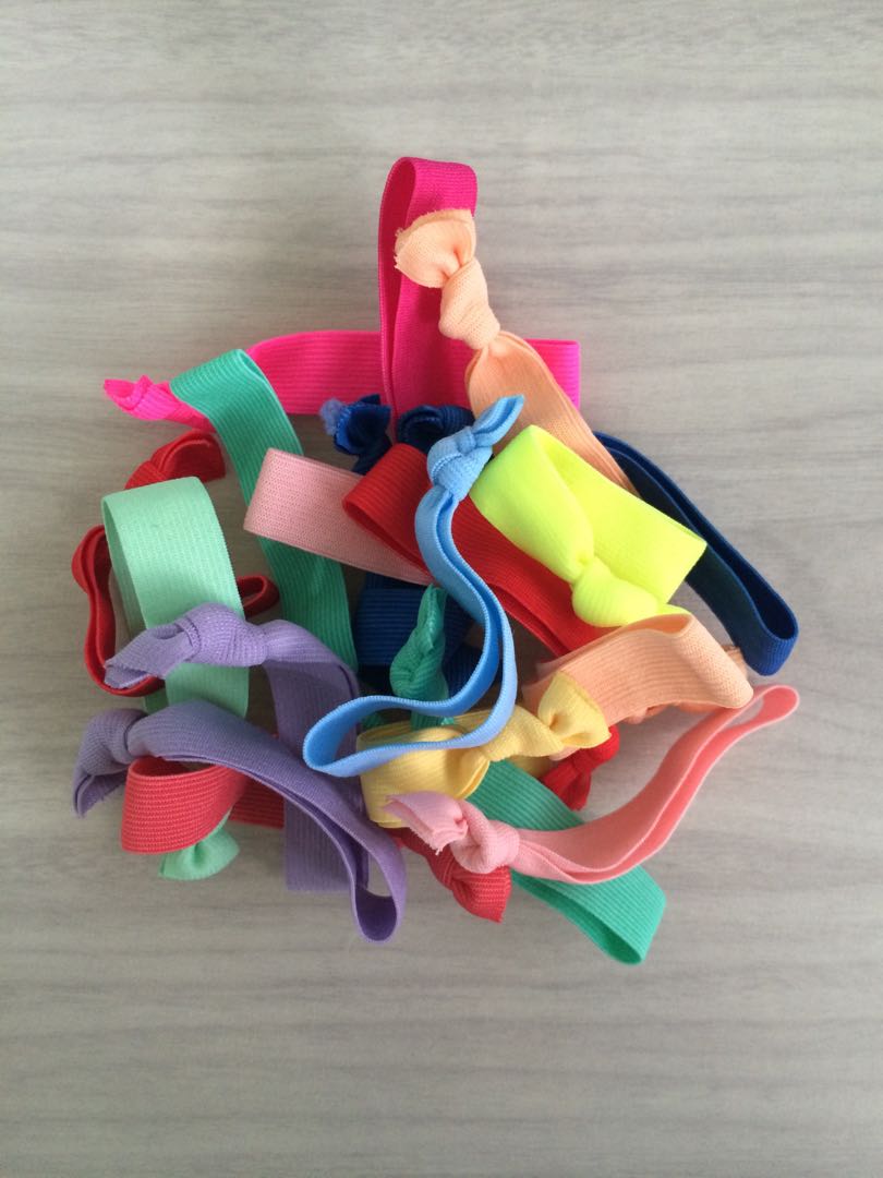 Assorted Elastic Hair Ties Twistbands Women S Fashion