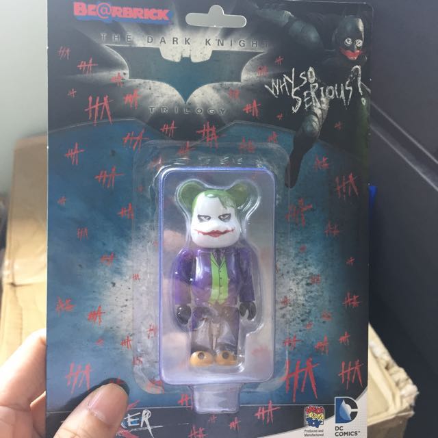 Bearbrick 100 Joker Why So Serious