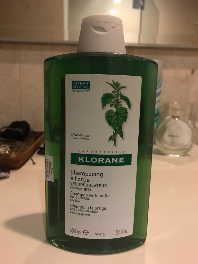 Bn Sealed Klorane Oil Control Shampoo With Nettle 400ml Health