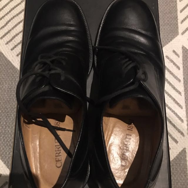 Cerruti 1881 leather lace up shoes, Men's Fashion, Footwear, Dress ...