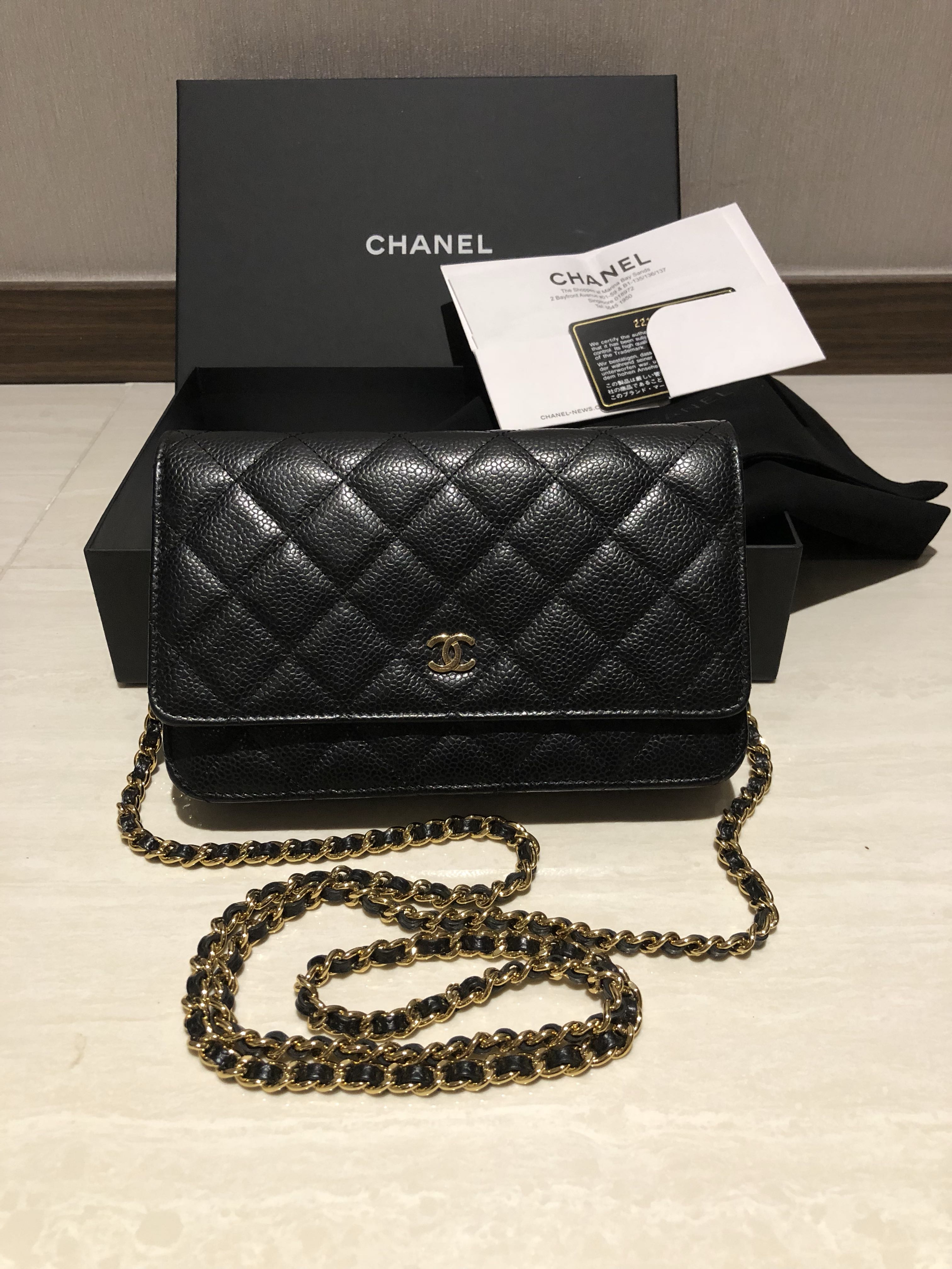 Review Chanel WOC Wallet on chain  Buy the goddamn bag