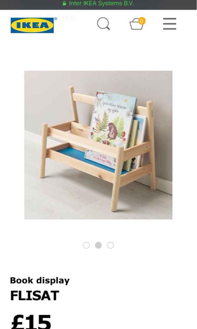 Children S Bookshelf Ikea Flisat Babies Kids Toys Walkers On