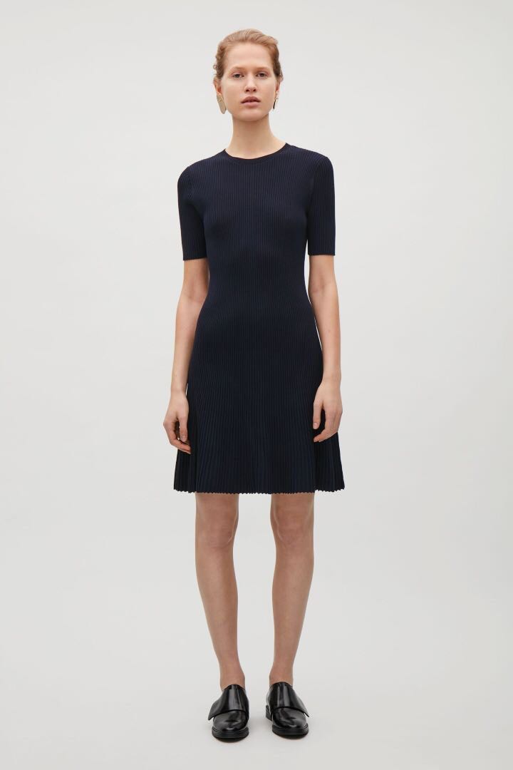 Cos ribbed dress