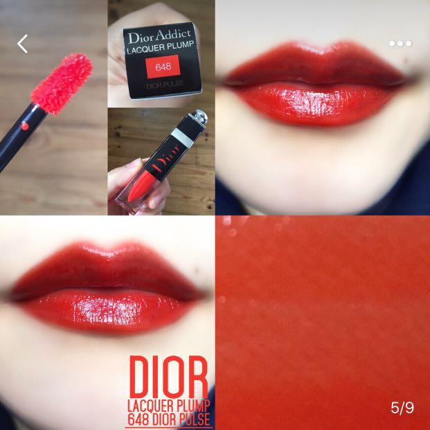 Dior Addict Lacquer Plump 2018 648 DiorPulse Carousell