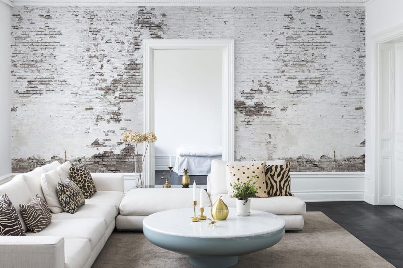 Exposed Brick Wallpaper Furniture Home Decor On Carousell