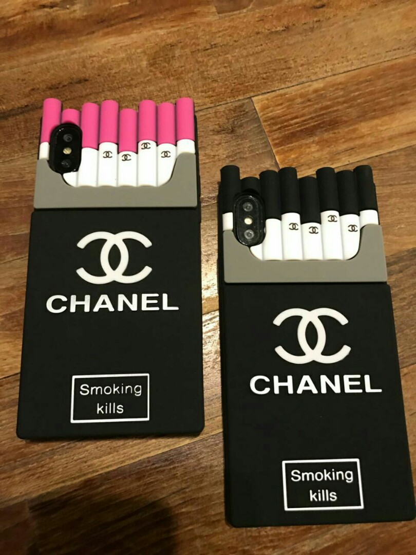 FREEPOS😉iPhone Casing Chanel Cigarettes Case, Mobile Phones & Gadgets,  Mobile & Gadget Accessories, Cases & Covers on Carousell