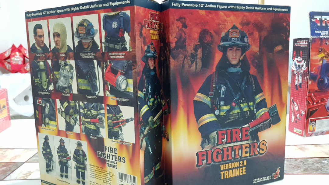 hot toys firefighter