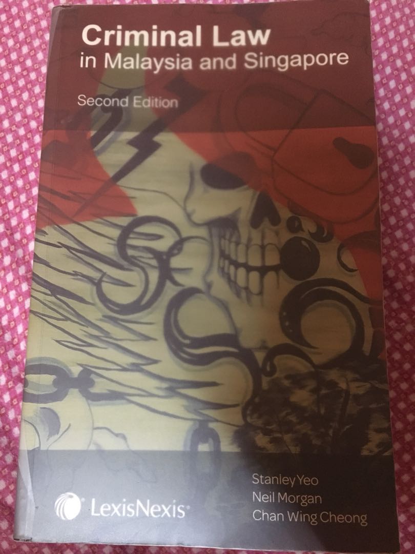 Law Book Criminal Law In Malaysia And Singapore Textbooks On Carousell