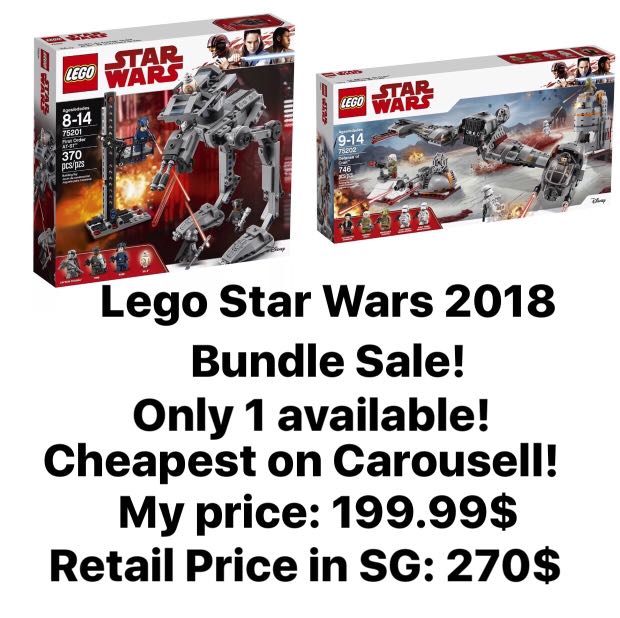 Lego star deals wars winter 2018