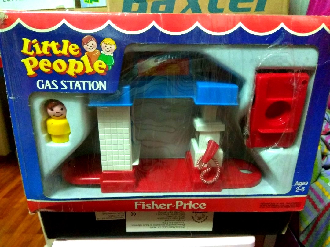 fisher price gas station