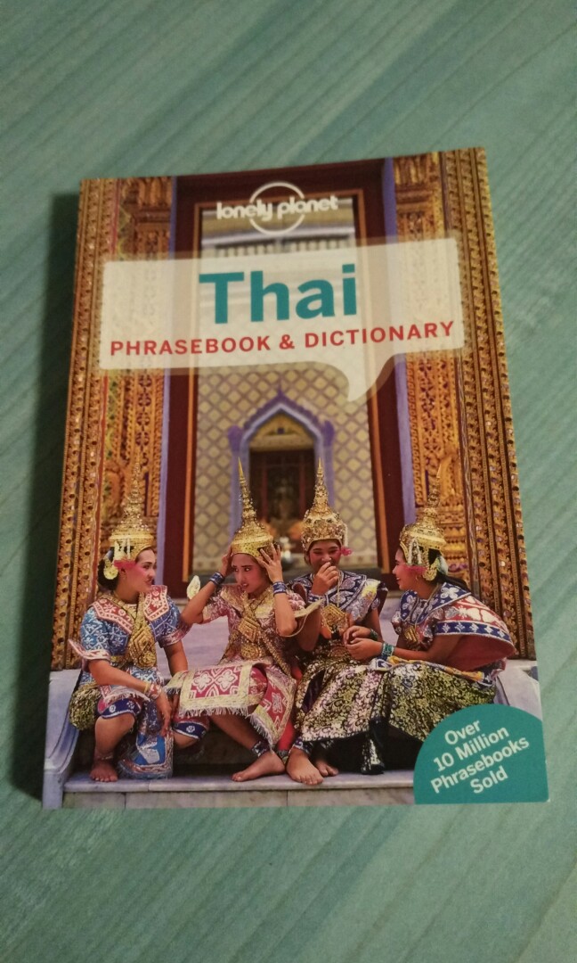 Lonely Planet Thai Phrasebook Dictionary Books Stationery