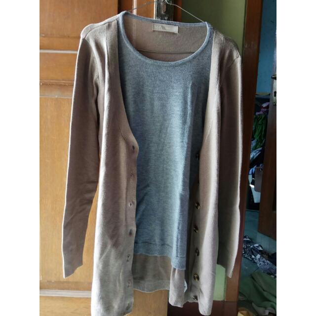 cardigan zara basic