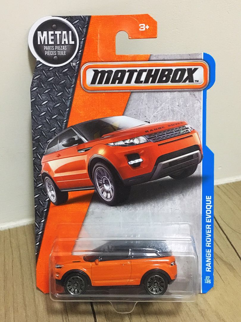 matchbox range rover evoque